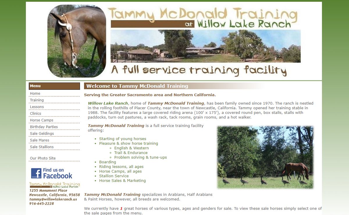 Tammy McDonald Training Newcastle CA
