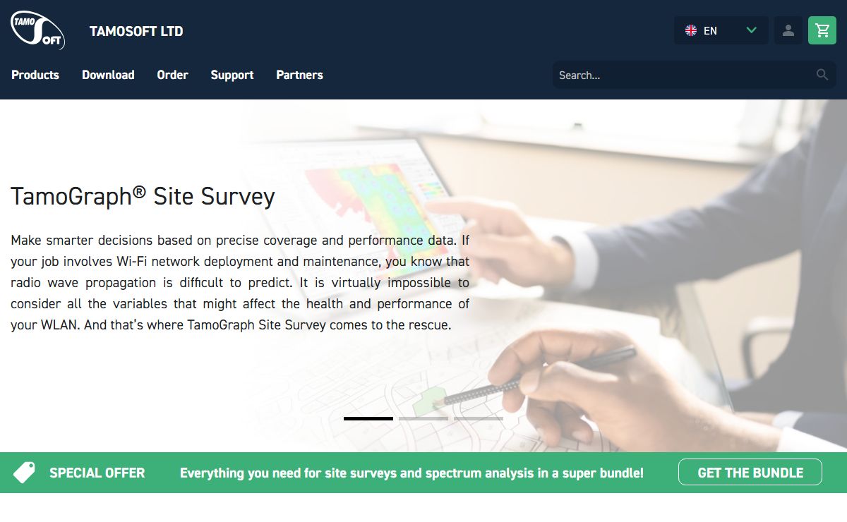 Wired and Wireless Network Analysis and Planning Software by TamoSoft