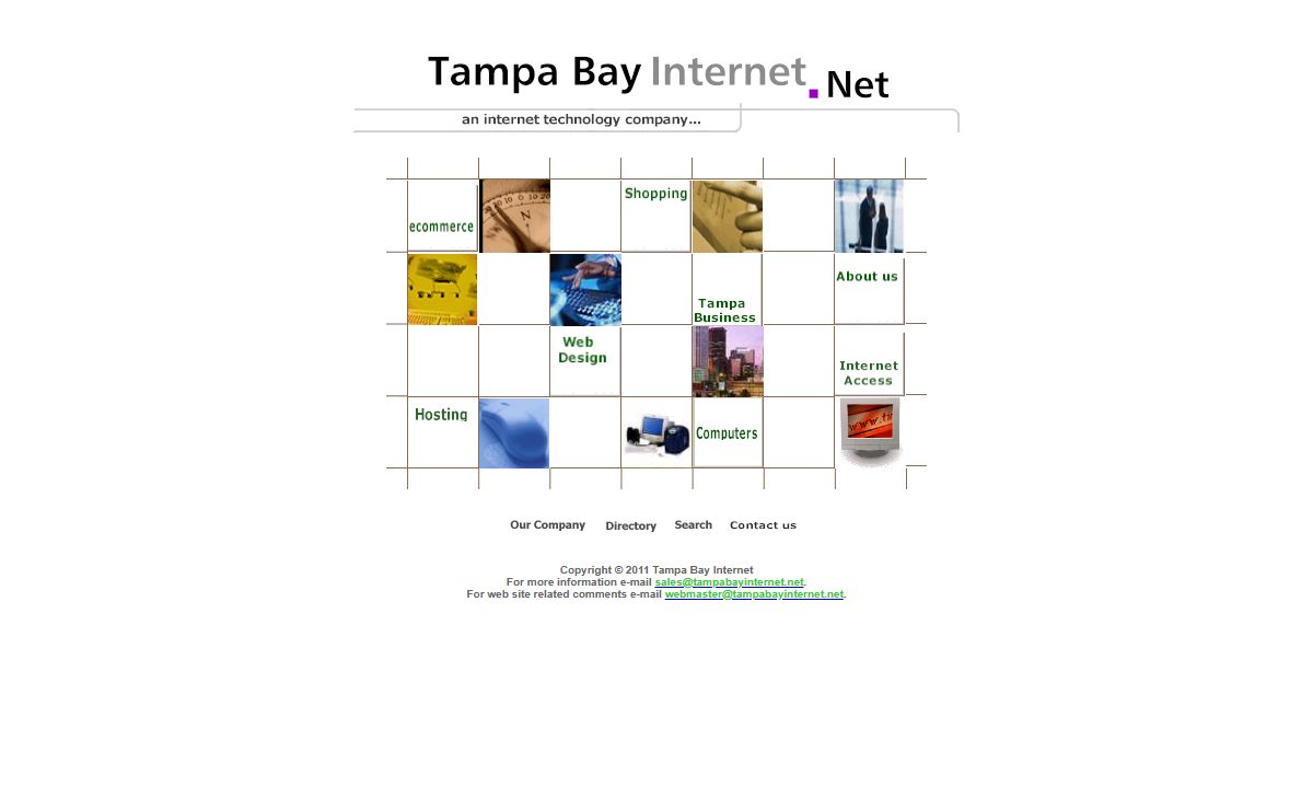 Tampa Bay Internet.Net - Providing Internet access, Website Development and Website Hosting for Tampa Bay Businesses and people around the world..