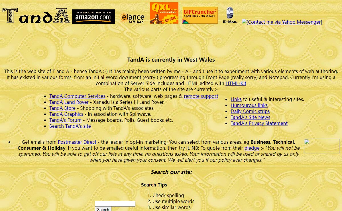 TandA's Home Page