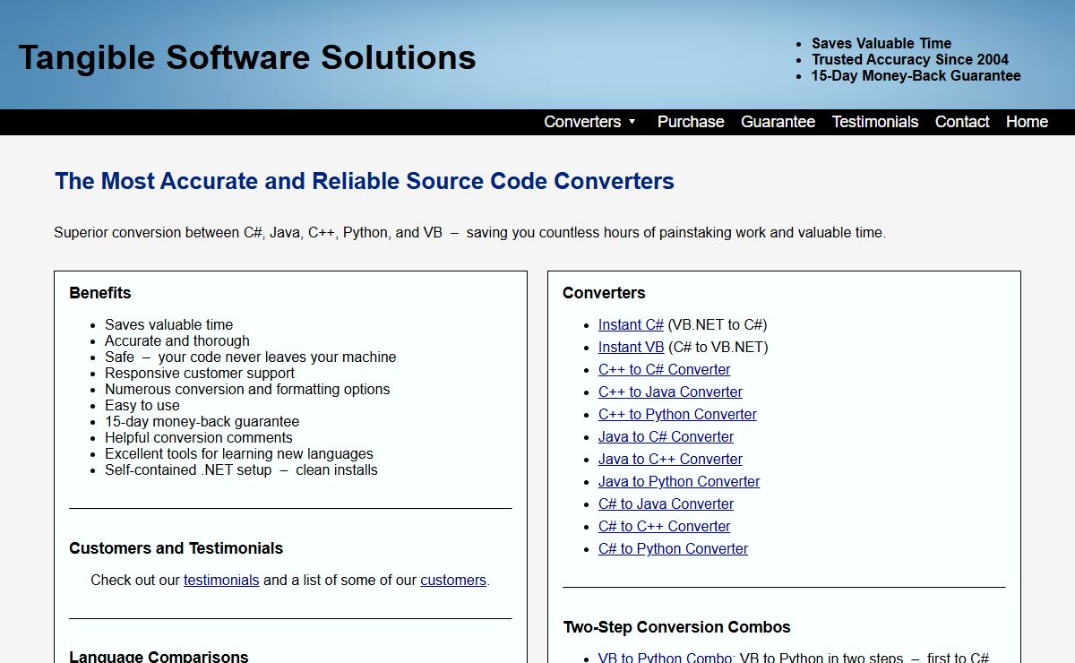 Source Code Converters
