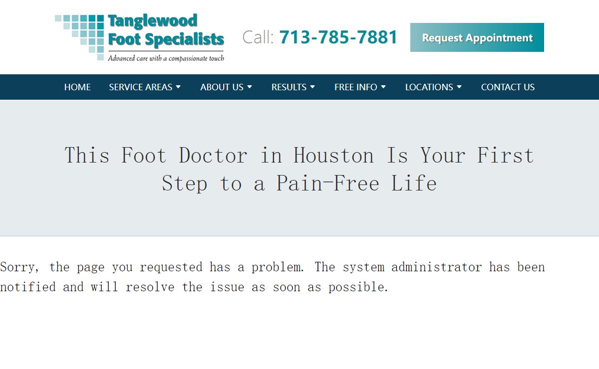 Podiatrist Houston | Foot Doctor in Houston | Tanglewood Foot Specialists