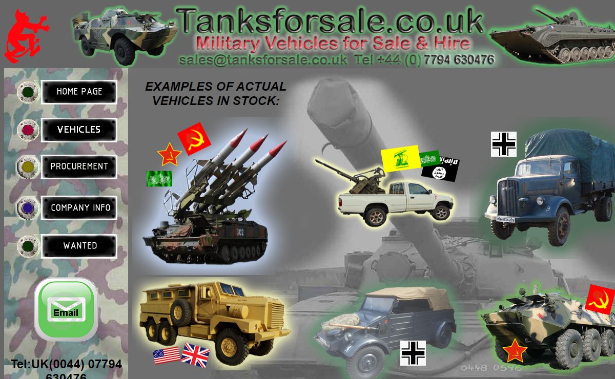 Tanksforsale Home Page