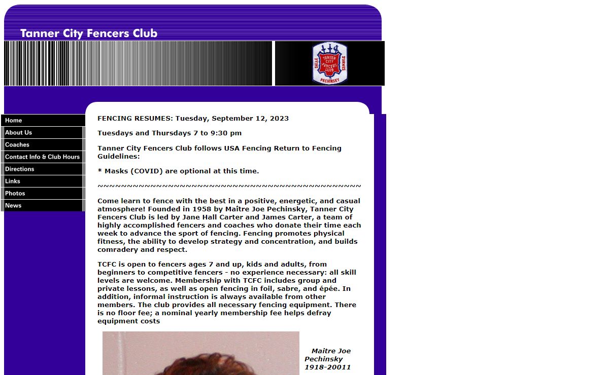 Tanner City Fencers Club