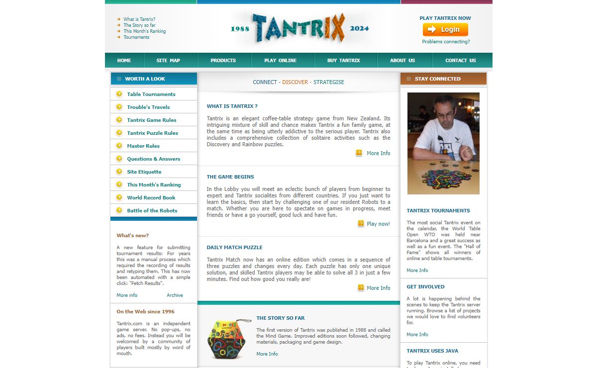 Tantrix.com - Twisted strategy for twisted minds