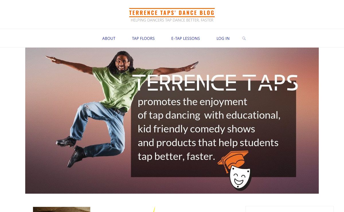 Terrence Taps' Dance Blog