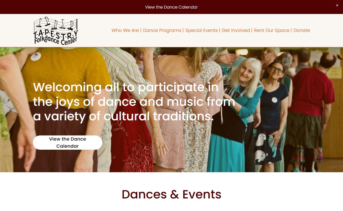 Tapestry Folkdance Center