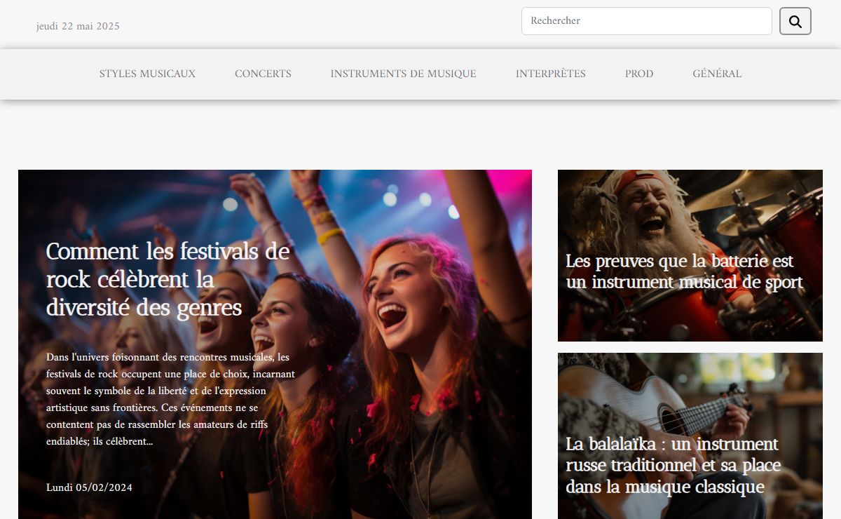 Les news musiques du moment !
