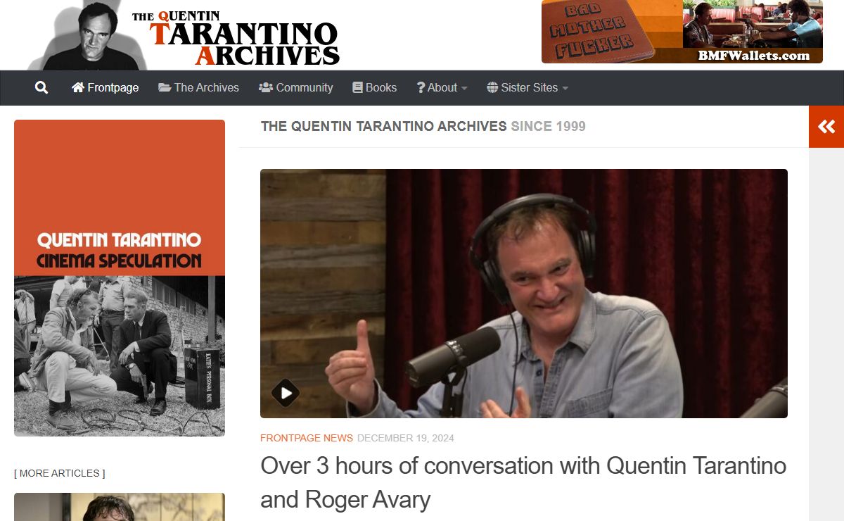 The Quentin Tarantino Archives - Everything QT since 1999