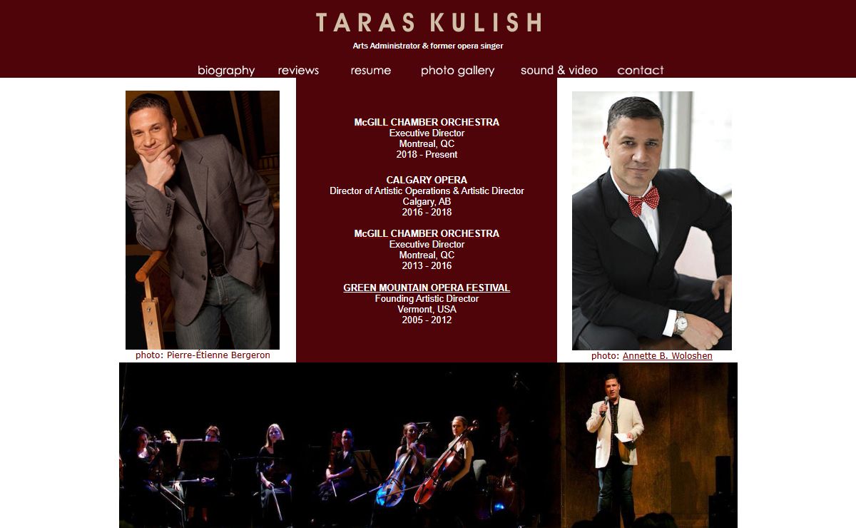 Taras Kulish, bass-baritone