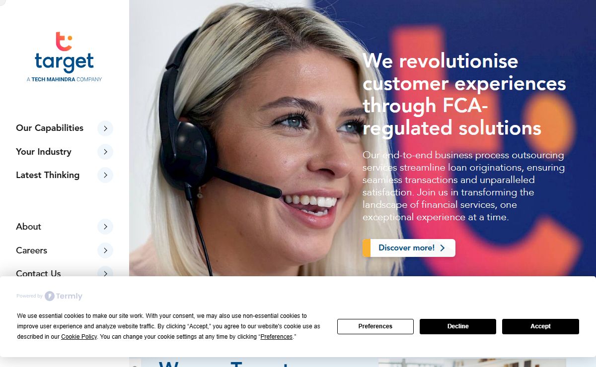Digital Transformation and BPO specialists | Target Group