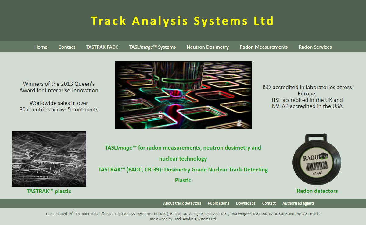 Welcome to Track Analysis Systems Ltd