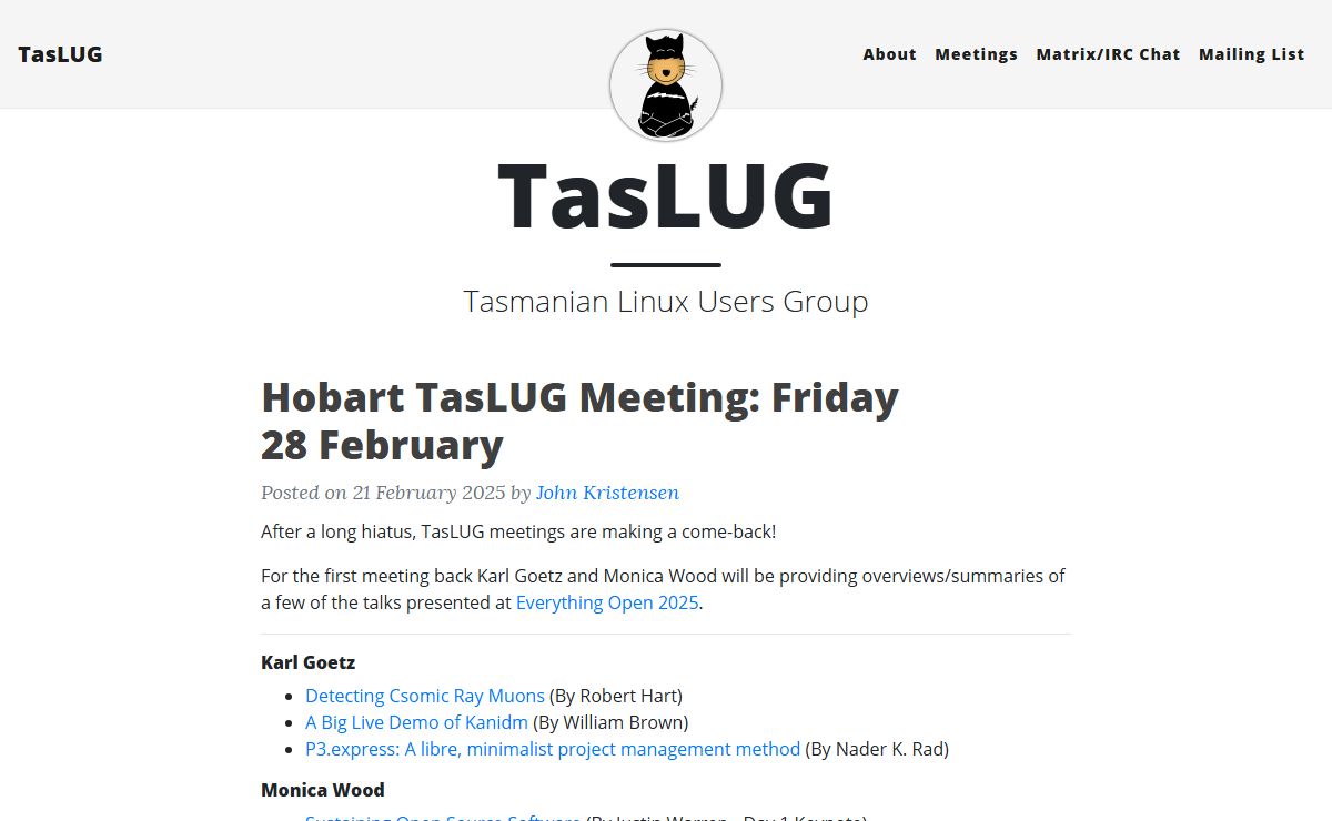 TasLUG