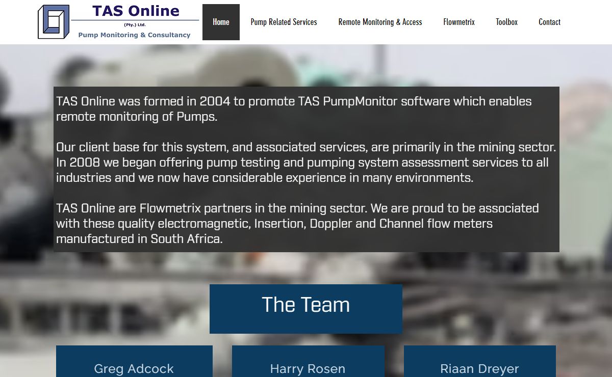 Pump Testing and Monitoring | TAS Online