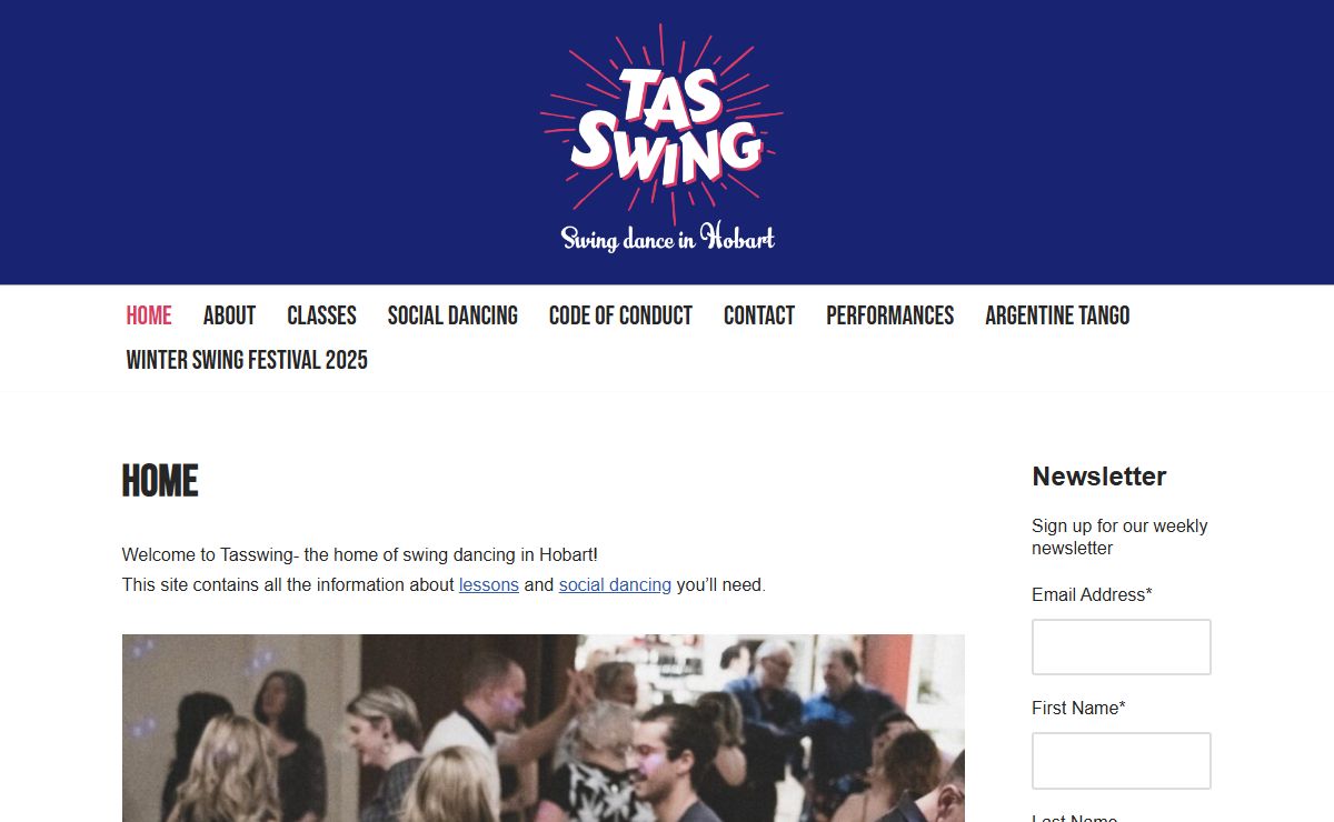 Tas Swing - Swing Dancing in Tasmania