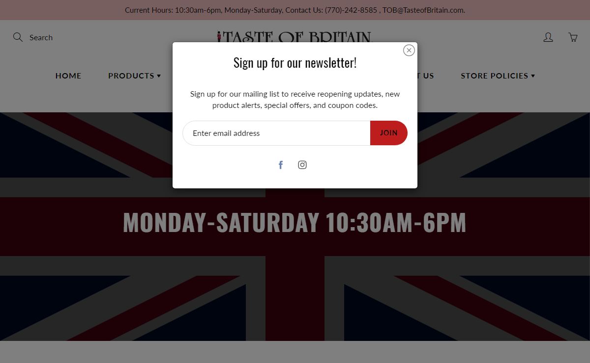 In Historic Norcross, GA – Taste Of Britain