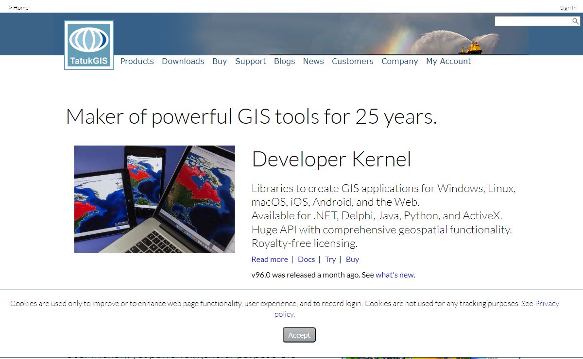 TatukGIS - SDK and user applications for GIS