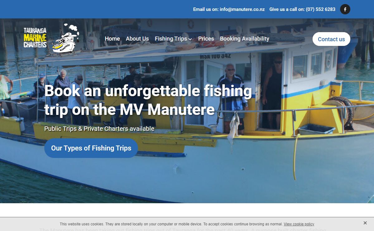 Home | Tauranga Marine Charters