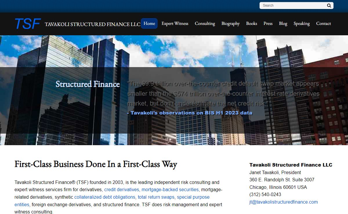 Tavakoli Structured Finance