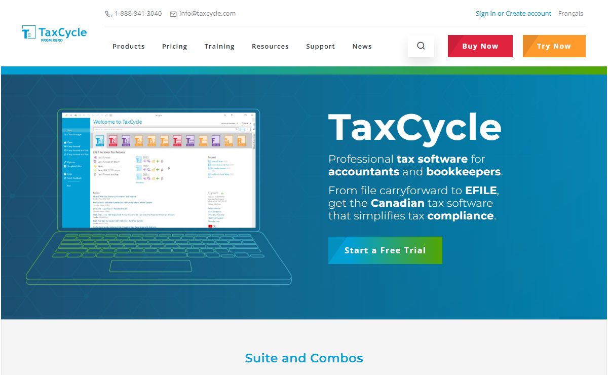 TaxCycle - Professional Tax Software for Canadian Accountants and Bookkeepers - TaxCycle