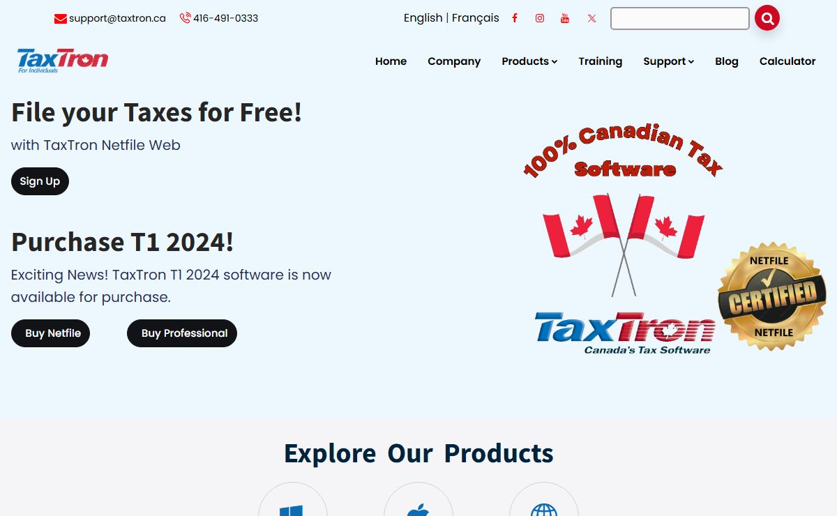 Efficient Solutions for Easy Tax Preparation in Canada | Taxtron