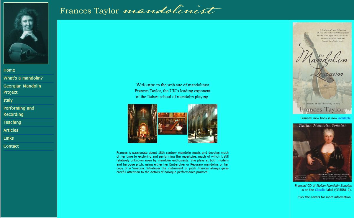 Frances Taylor - Mandolinist