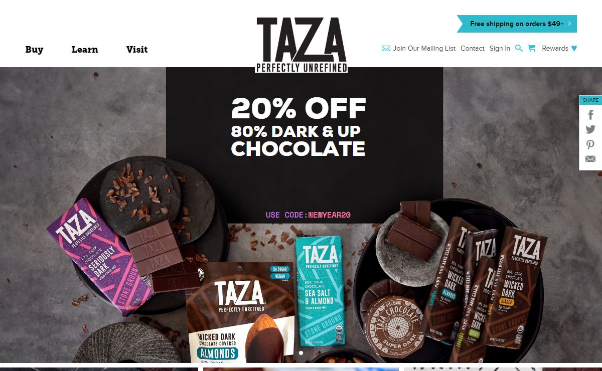 Taza Chocolate | Organic Stone Ground Chocolate for Bold Flavor