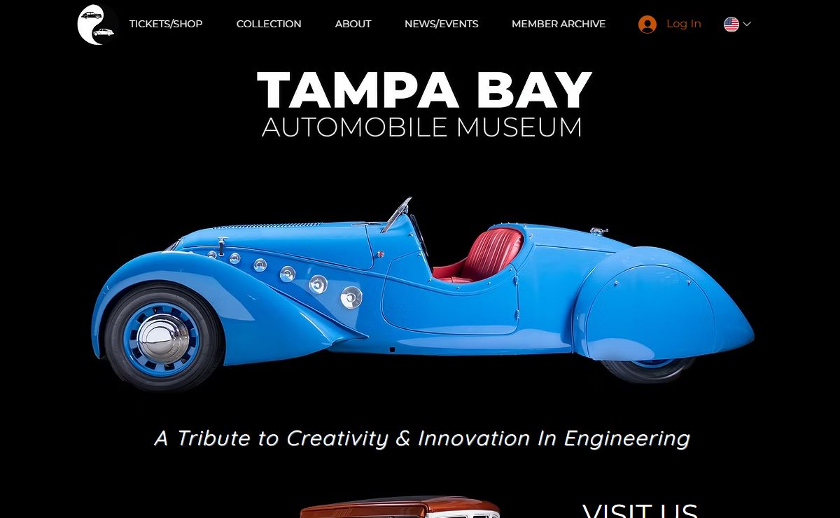Tampa Bay Automobile Museum | Car Museum | 3301 Gateway Centre Blvd, Pinellas Park, FL 33782, USA