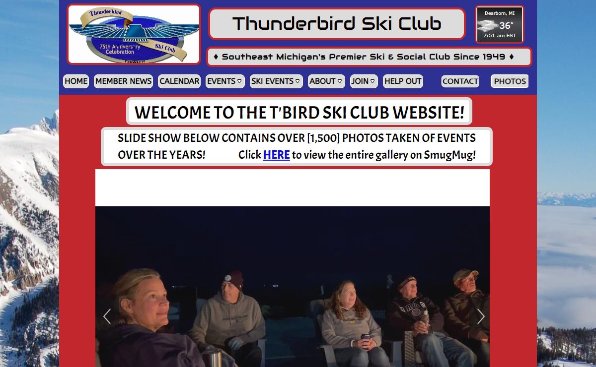 Thunderbird Ski Club - Dearborn MI