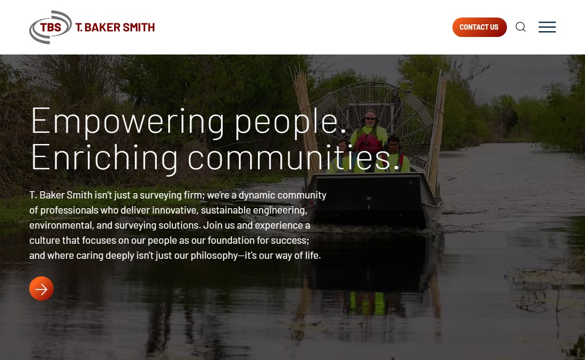 T. Baker Smith: Engineering, Surveying & Environmental Consultants | Engineering | 412 South Van Avenue, Houma, LA, USA