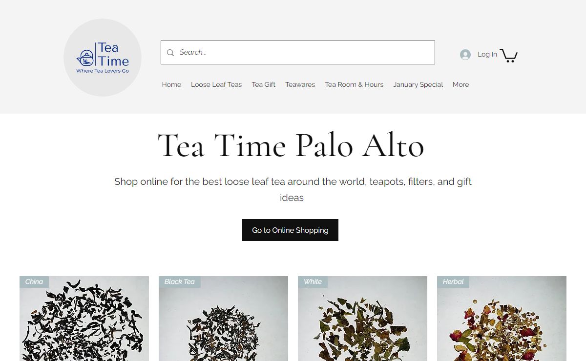 Tea Time Palo Alto | Tea Room | 542 Ramona Street, Palo Alto, CA, USA