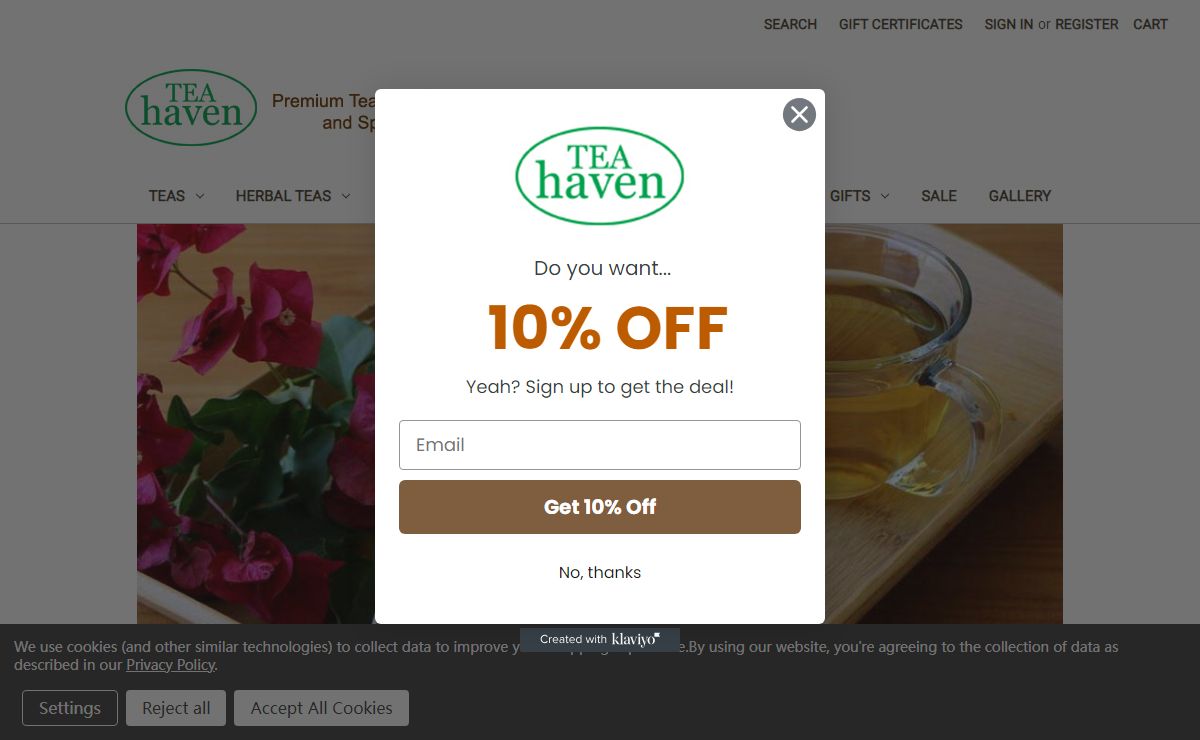 Tea Haven - Premium Teas, Herbs, Special Blends