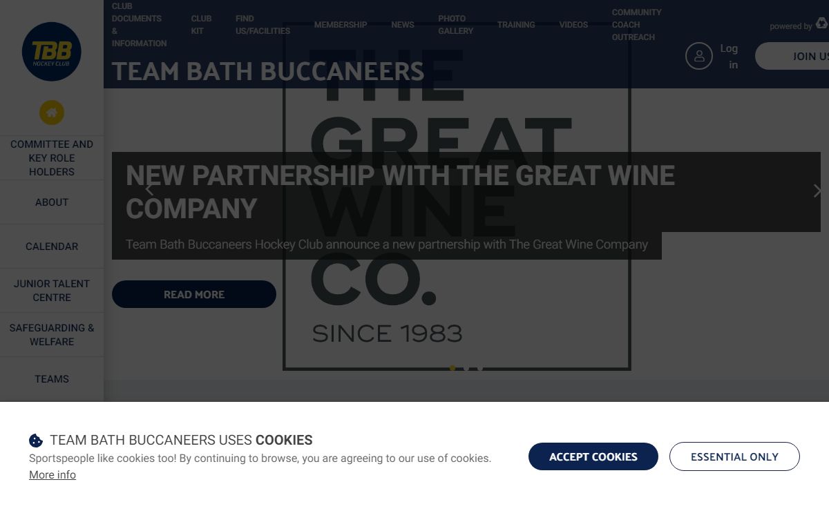 Welcome | Team Bath Buccaneers
