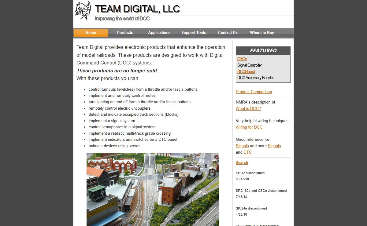 Team Digital: DCC Products