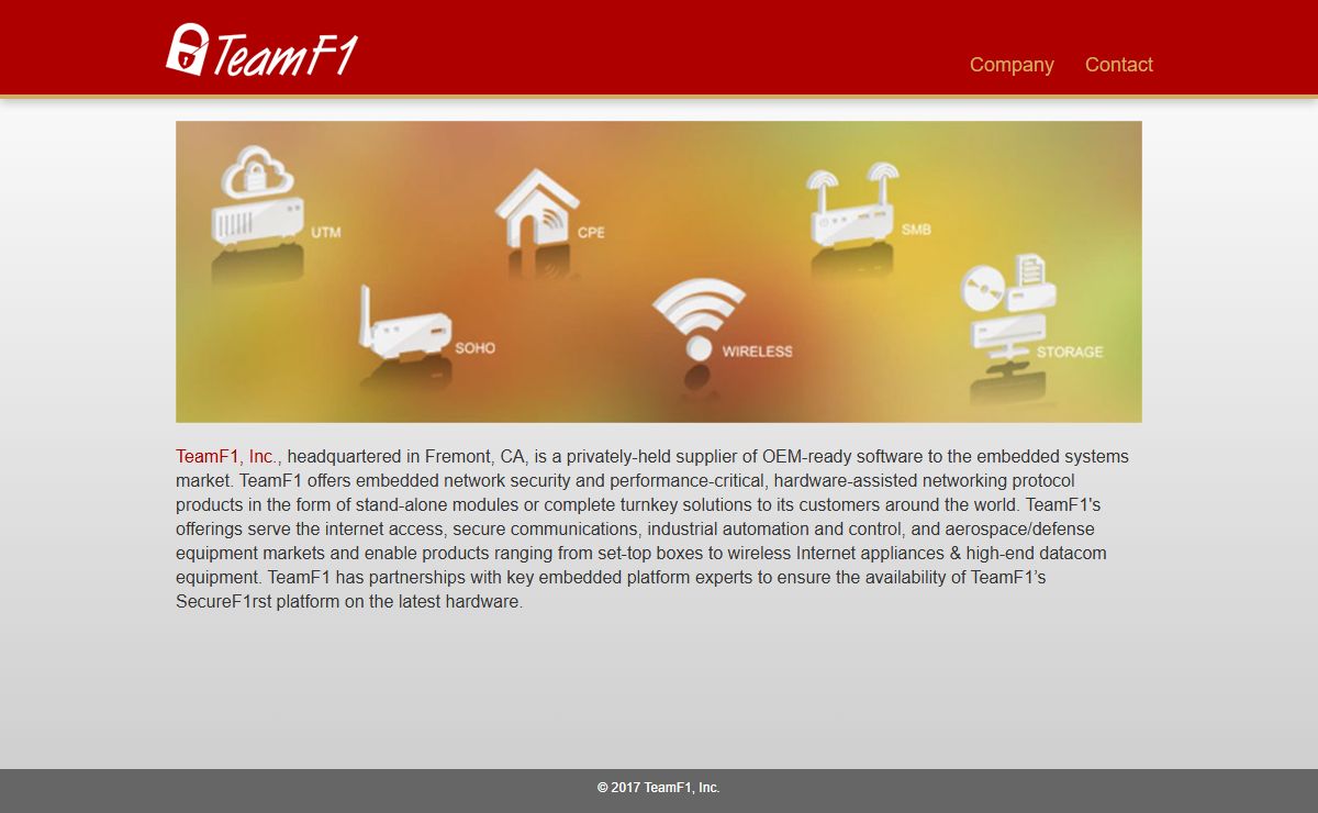TeamF1, Inc.  |  Home