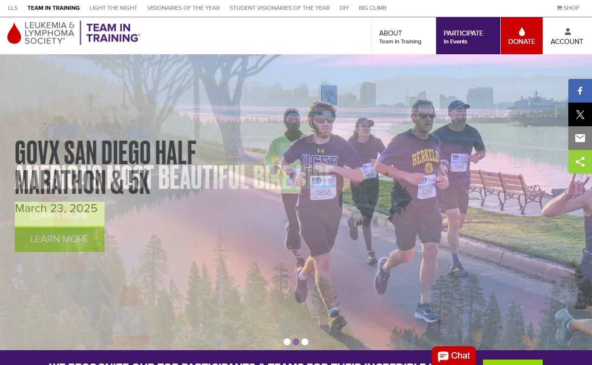 Team In Training | Leukemia & Lymphoma Society