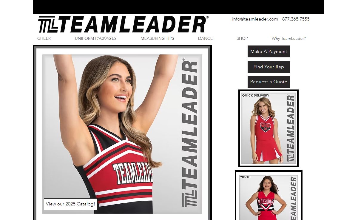 Cheer Uniform | TeamLeader Inc. | United States