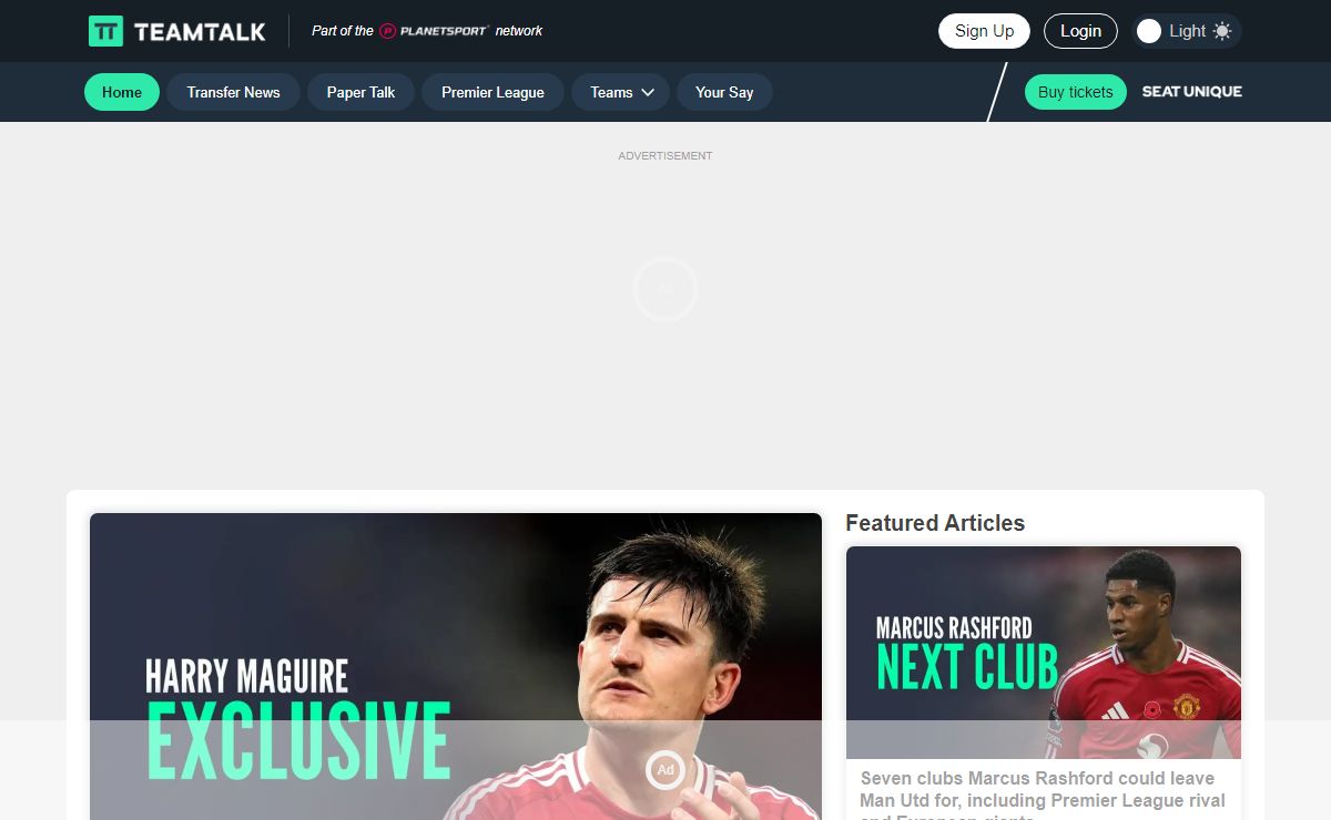 TEAMtalk | Football transfers, transfer news, rumours and stats