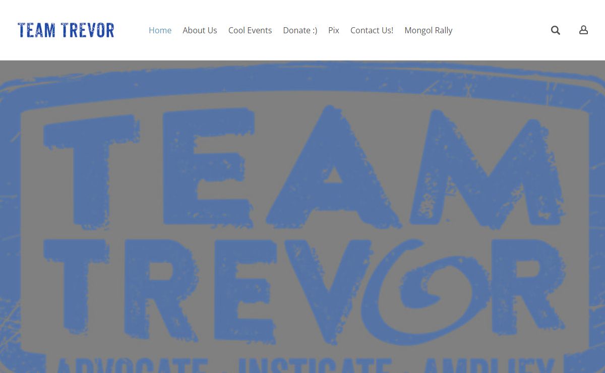 Team Trevor Foundation - Home