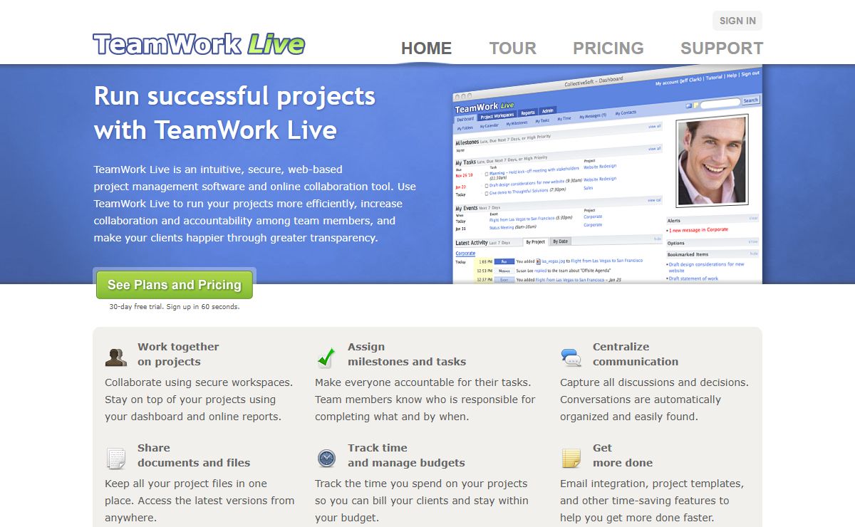 Project Management Software, Tools, and Applications for Online Collaboration | TeamWork Live