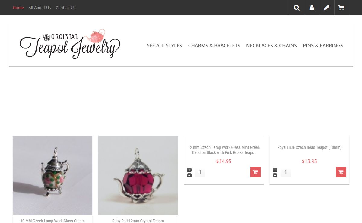 Home - Tiny Teapot Jewelry