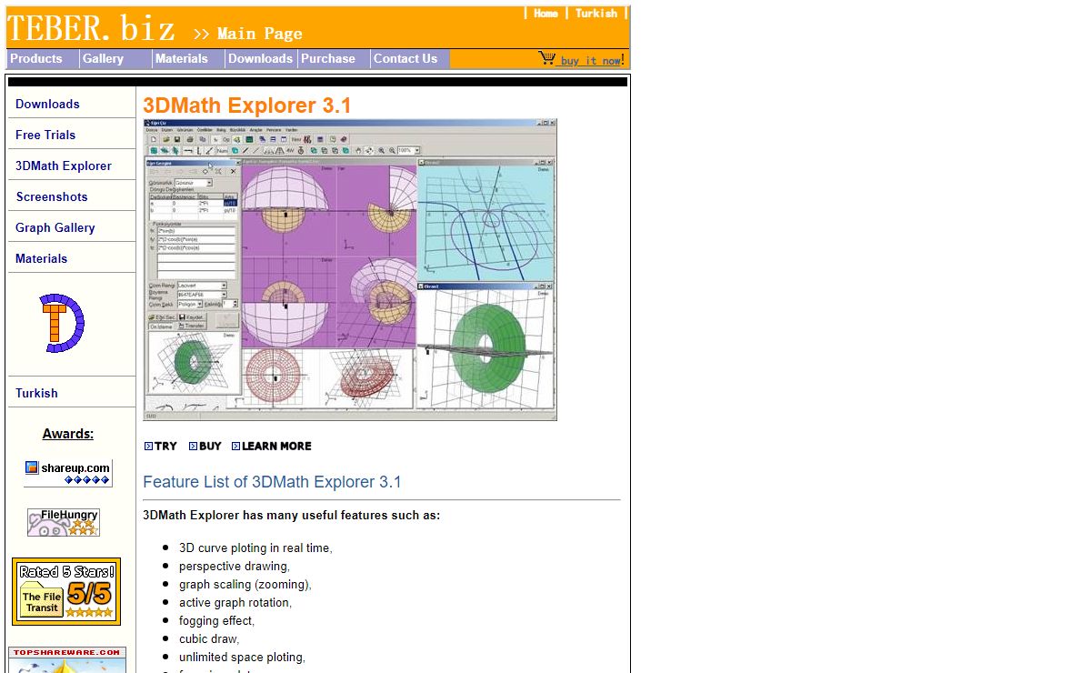 TEBER Engineering & Education Software - Graphing software for plotting 2D and 3D data