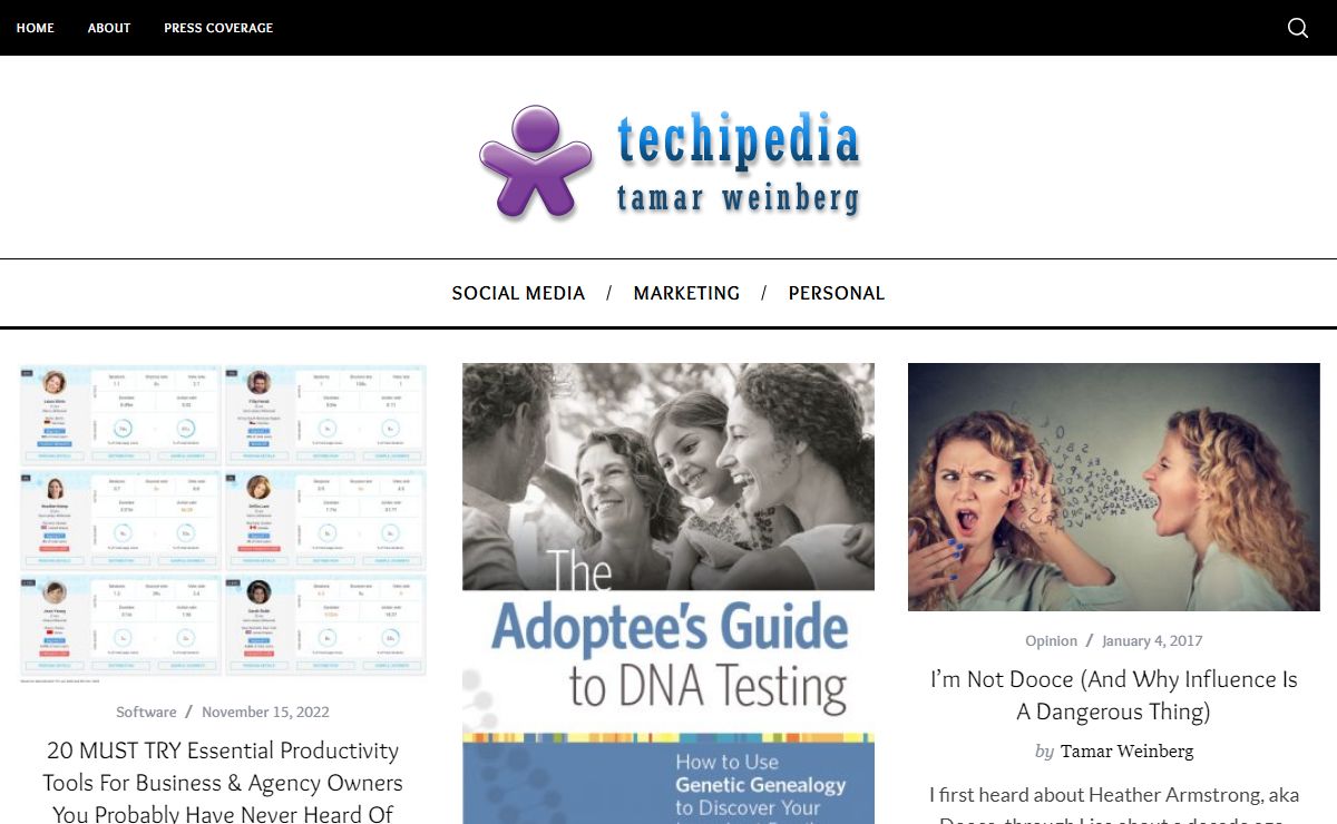 Techipedia | Tamar Weinberg - Tamar Weinberg is a Digital Marketing Specialist, Social Media Consultant, and Tech Geek at Heart