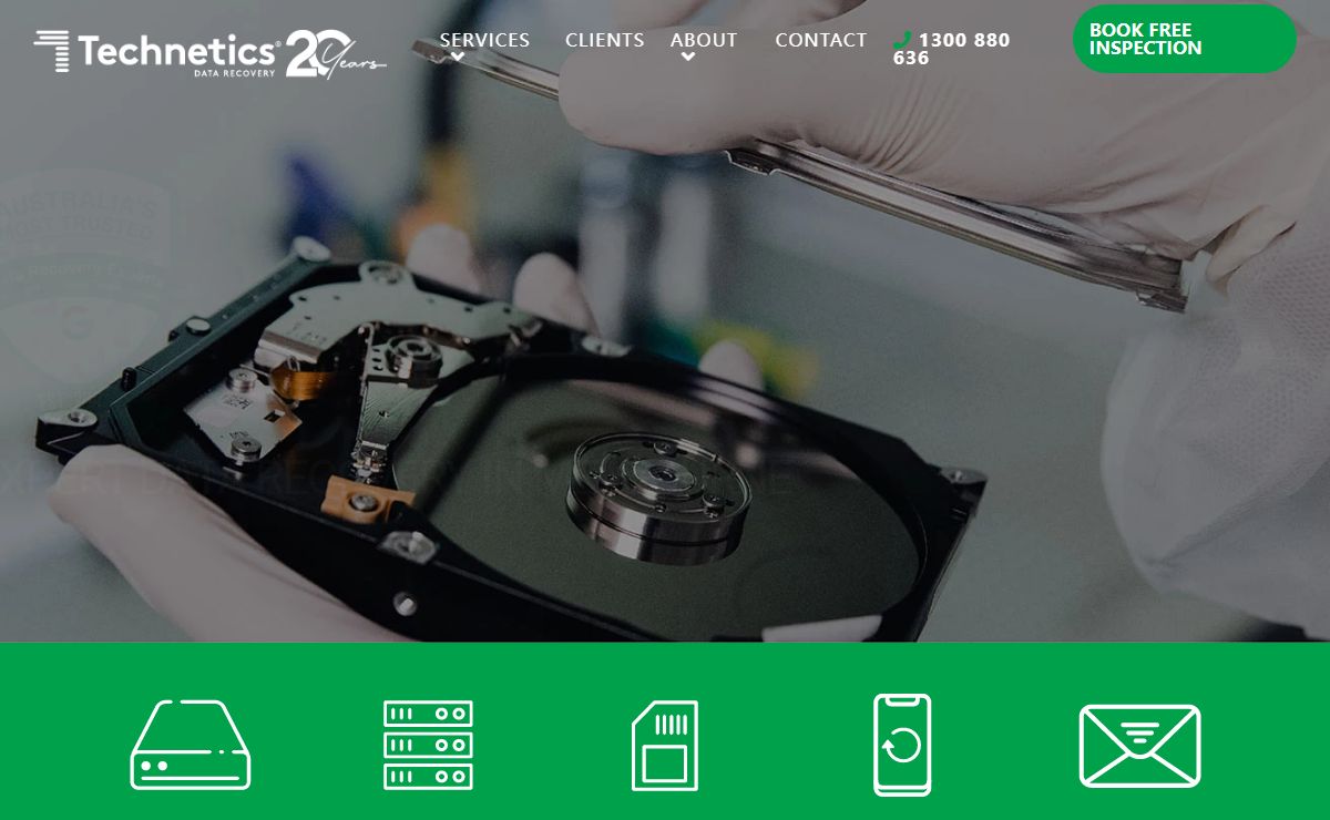 Data Recovery Melbourne | Technetics Data Recovery