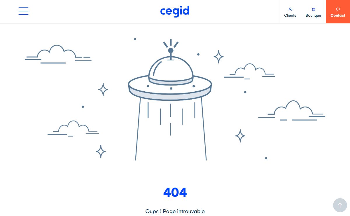 Page non trouvée - Cegid France