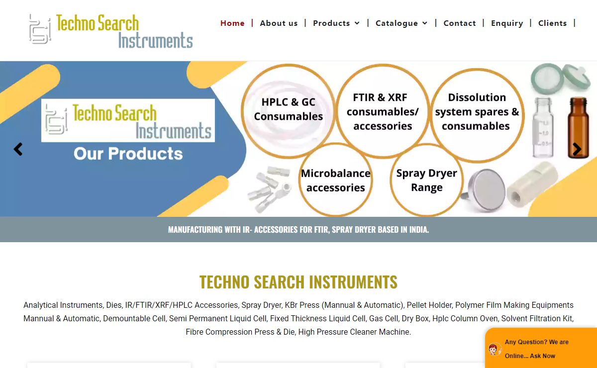 Analytical Instruments, Dies, Pallet Holder, Demountable Cell, Semi Permanent Liquid Cell, IR Accessories, FTIR Accessories, HPLC Accessories, Colour Matching Accessories, Mumbai, India