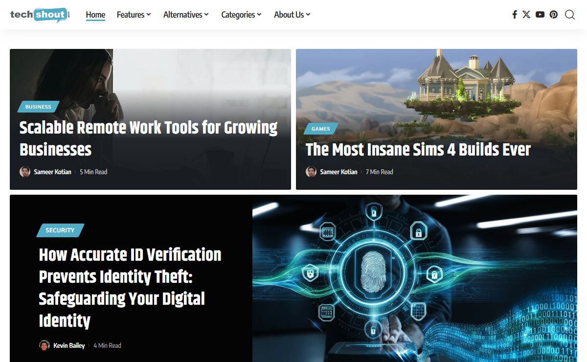 TechShout - Latest Tech News, Guides, Gaming Features