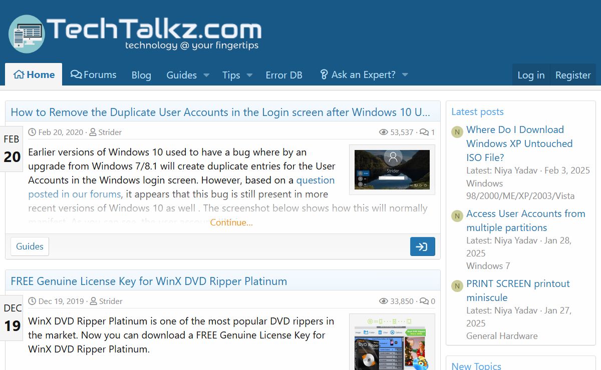TechTalkz.com - Technology and Computer Help Forums
