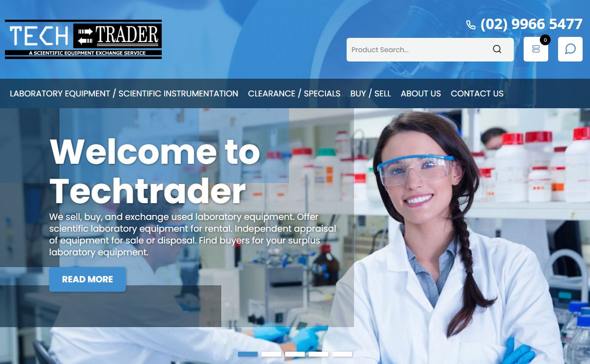 Techtrader | A Scientific Laboratory Equipment Exchange Service