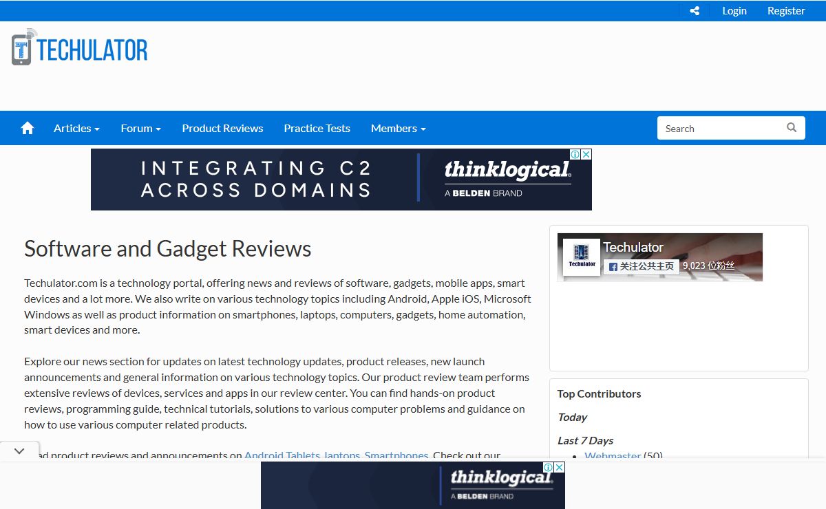 Software and Gadgets Reviews : Technology Blogs, App Reviews